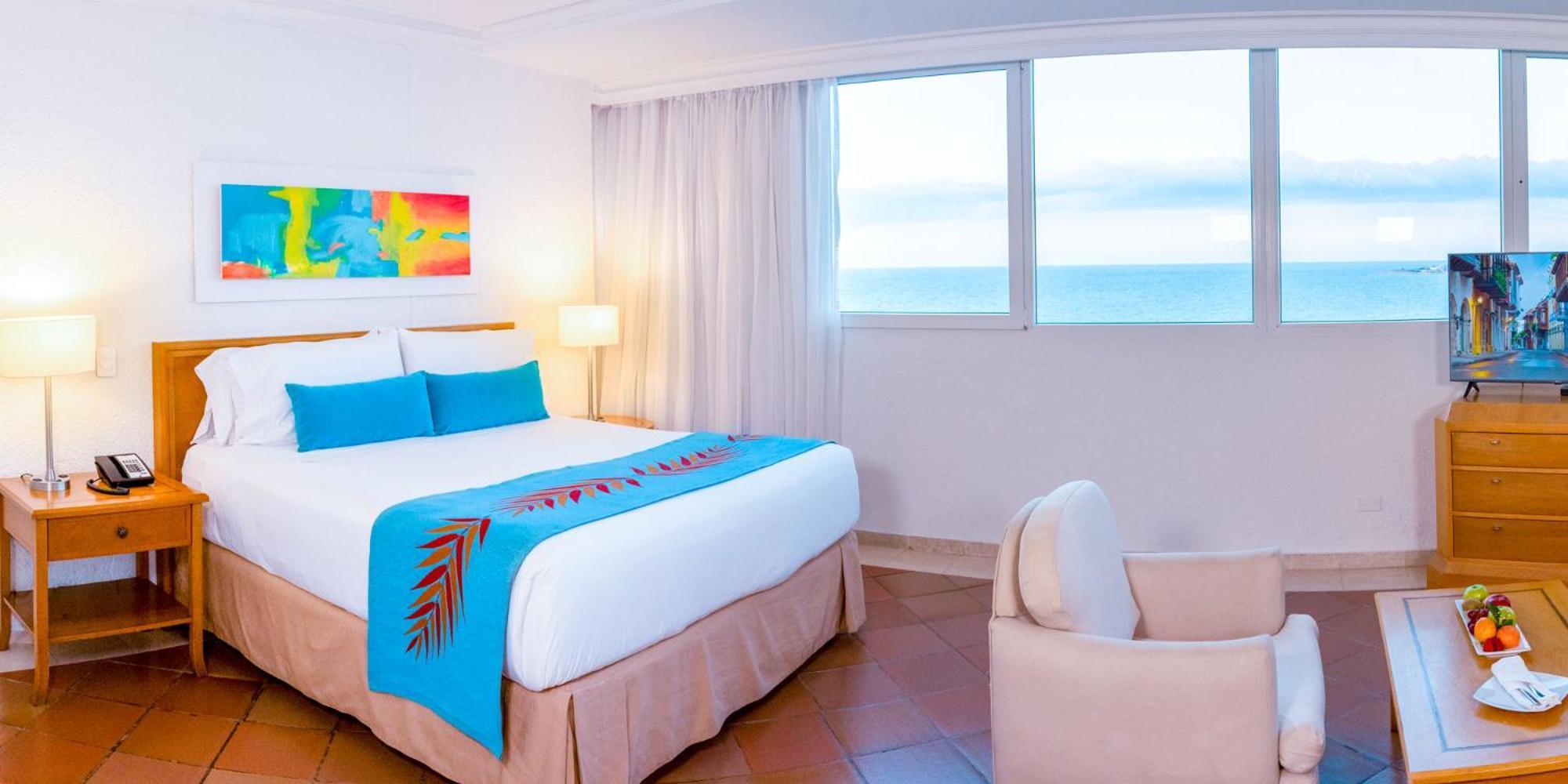 Hotel Almirante Cartagena Colombia Luaran gambar Oceanfront Junior Suite